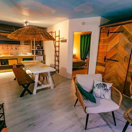 Appartement La Cabane Du Jardin Труа Экстерьер фото