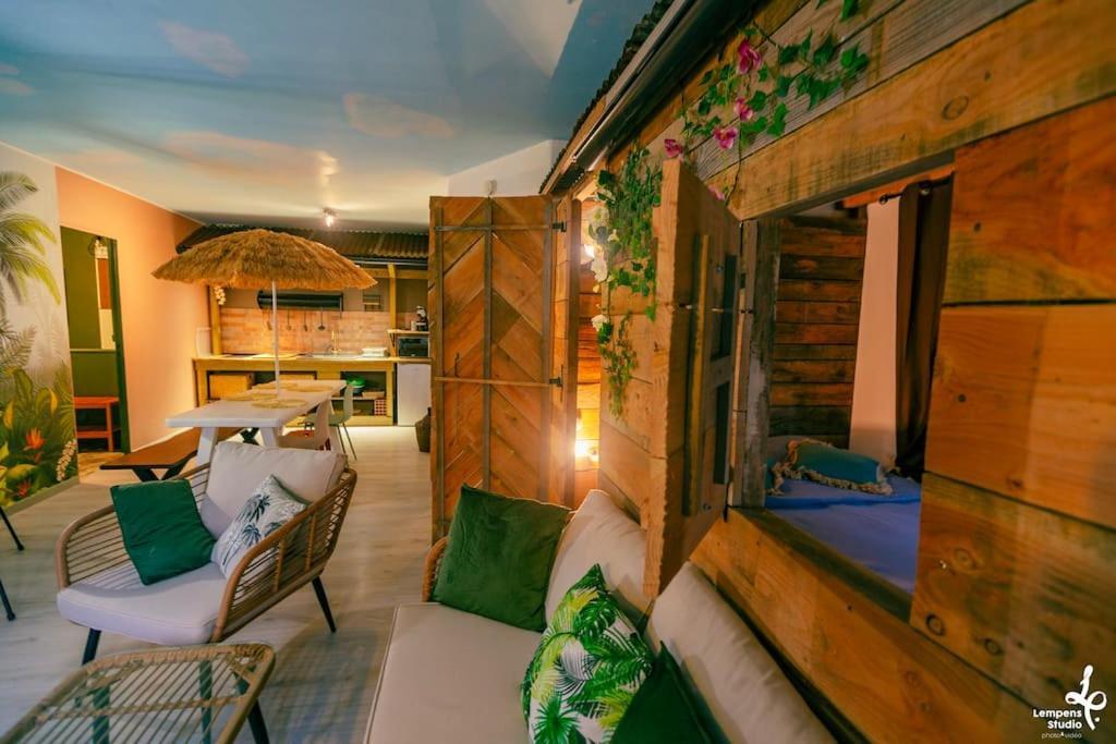Appartement La Cabane Du Jardin Труа Экстерьер фото