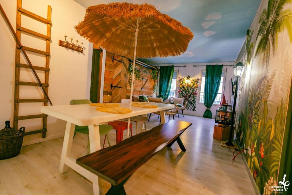 Appartement La Cabane Du Jardin Труа Экстерьер фото